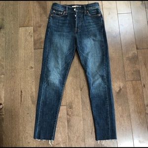 Reposh! Wedgie skinny high waisted levi jeans